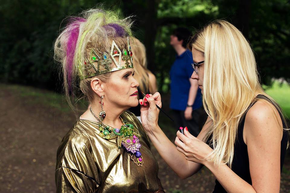 Backstage, na zdjęciu Grażka, fot. Agnieszka Mularczyk