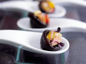 Fine Dining Prune canapes
