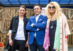 MASTERCHEF 4 PRECASTINGANNA STARMACH MICHEL MORAN MAGDA GESSLER2015.04.12FOTO: TVN/FOKUSMEDIA.COM.PL/NEWSPIX.PL