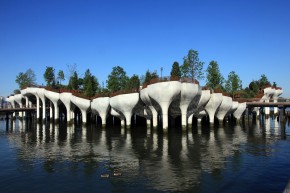 Lille Island - elewacja północno-zachodnia