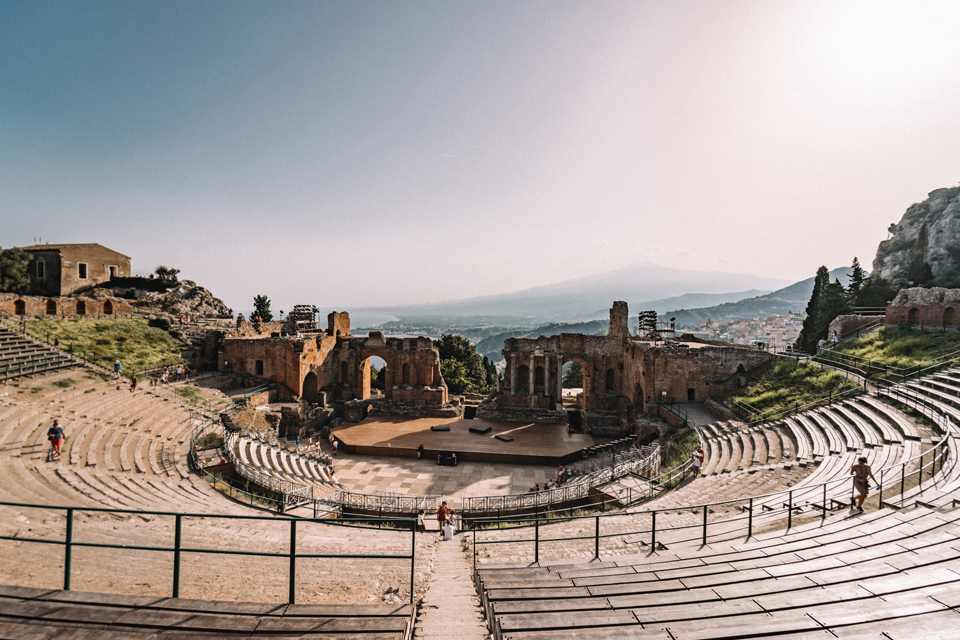 teatr greko-romański w Taorminie